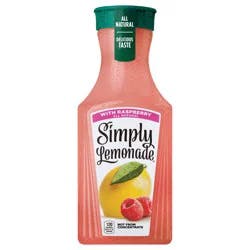 Simply Lemonade w/ Raspberry Bottle, 52 fl oz