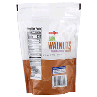 slide 4 of 5, Meijer Unsalted Raw Walnut Hales & Pieces, 10 oz