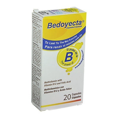 slide 1 of 1, Bedoyecta Capsules, 20 ct