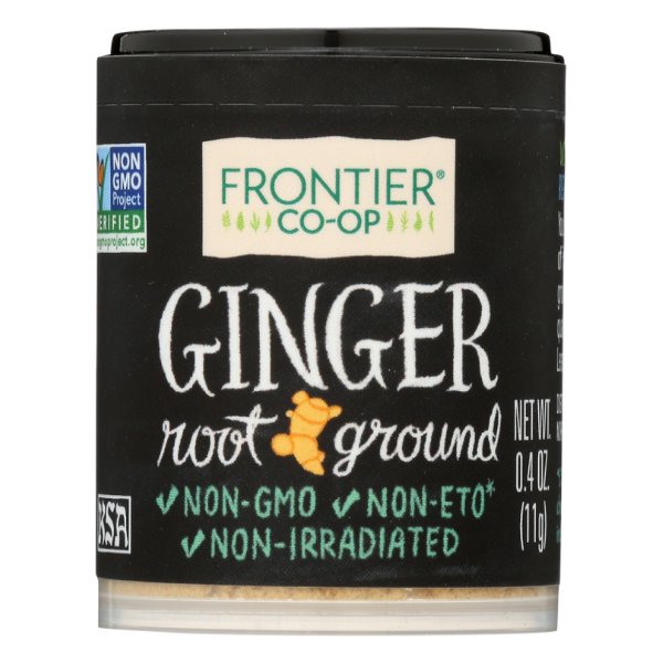 slide 1 of 1, Frontier Herb Mini Ground Ginger Root, 0.4 oz