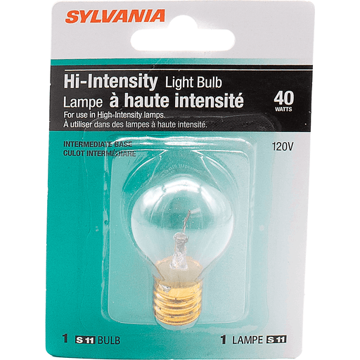 slide 1 of 2, Sylvania 40 Watt Hi Intensity Light Bulb, 1 ct