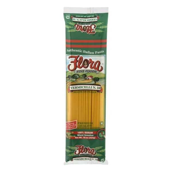 slide 1 of 1, Flora Fine Foods Vermicelli Pasta, 16 oz