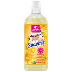 Suavitel Liquid Fabric Conditioner, Laundry Fabric Softener, Morning Sun Scent, 25 oz