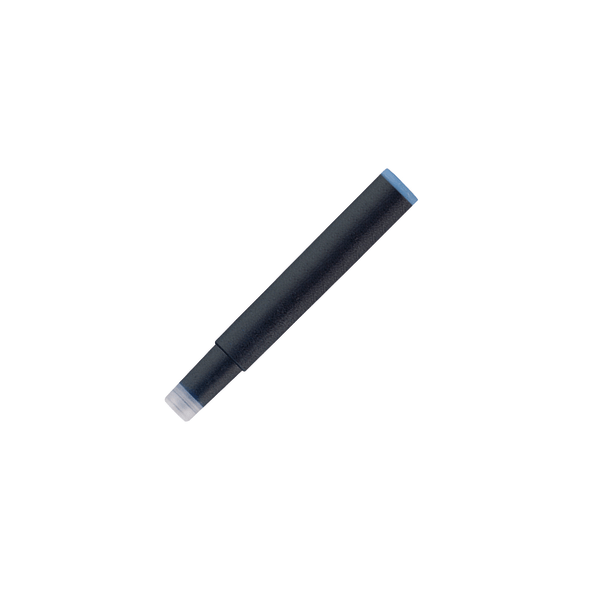 slide 1 of 1, Cross Slim Fountain Pen Ink Cartridges, Black/Blue, Pack Of 6, 6 ct
