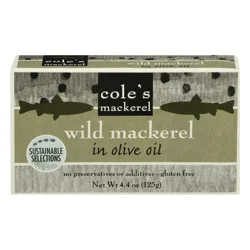Cole's Wild Mackerel in Olive Oil