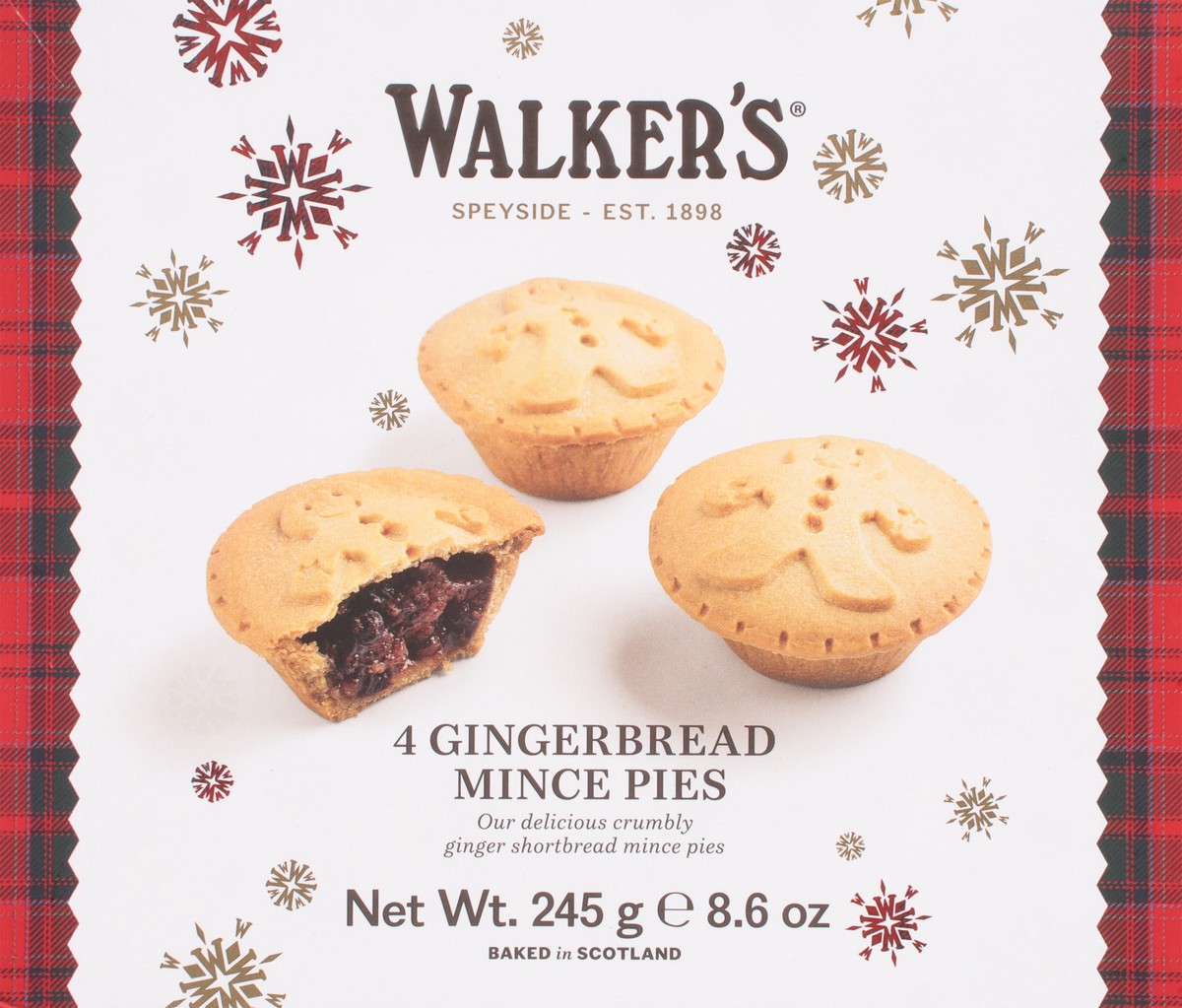 slide 8 of 14, Walkers Gingerbread Mince Pies - 8.6 oz, 8.6 oz