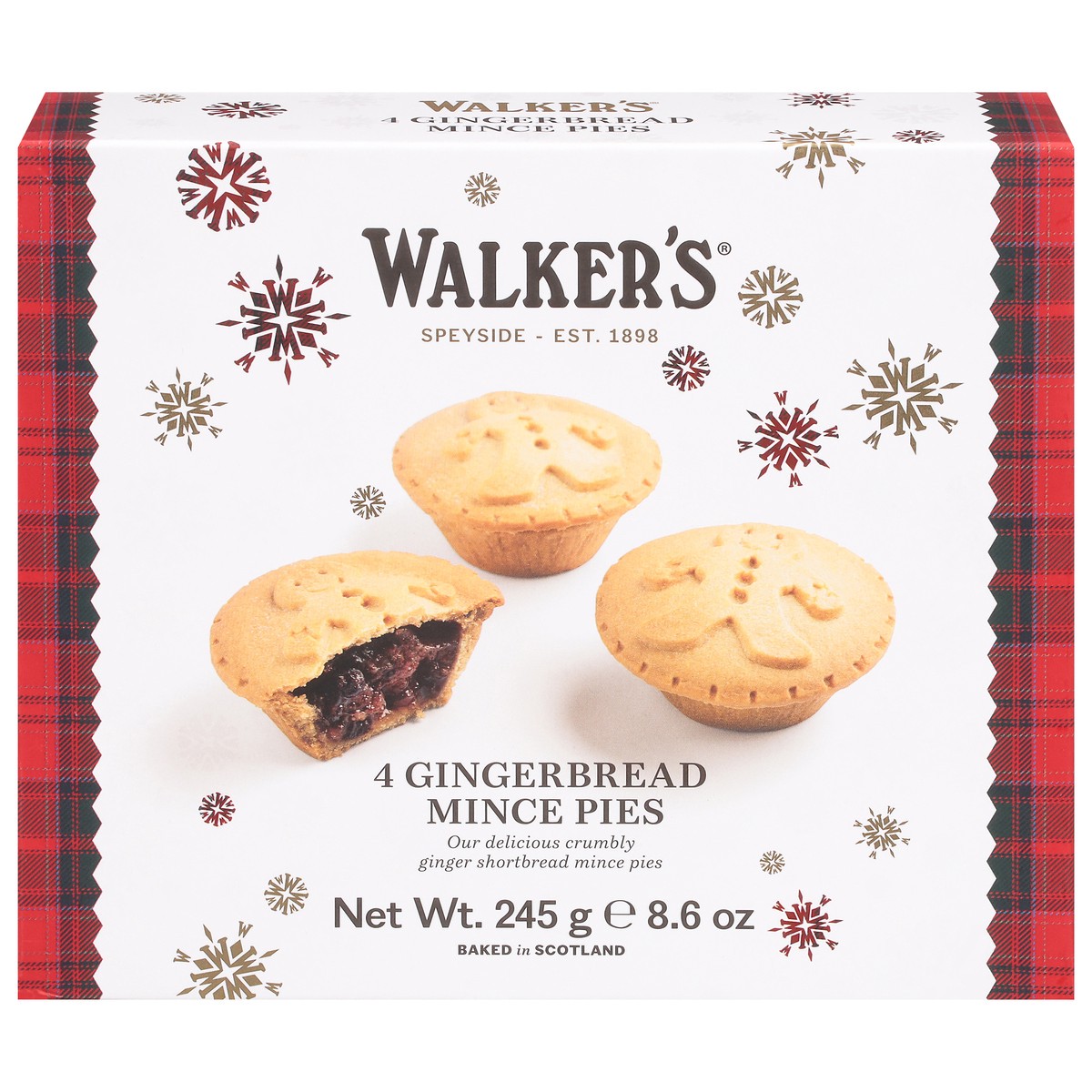 slide 5 of 14, Walkers Gingerbread Mince Pies - 8.6 oz, 8.6 oz