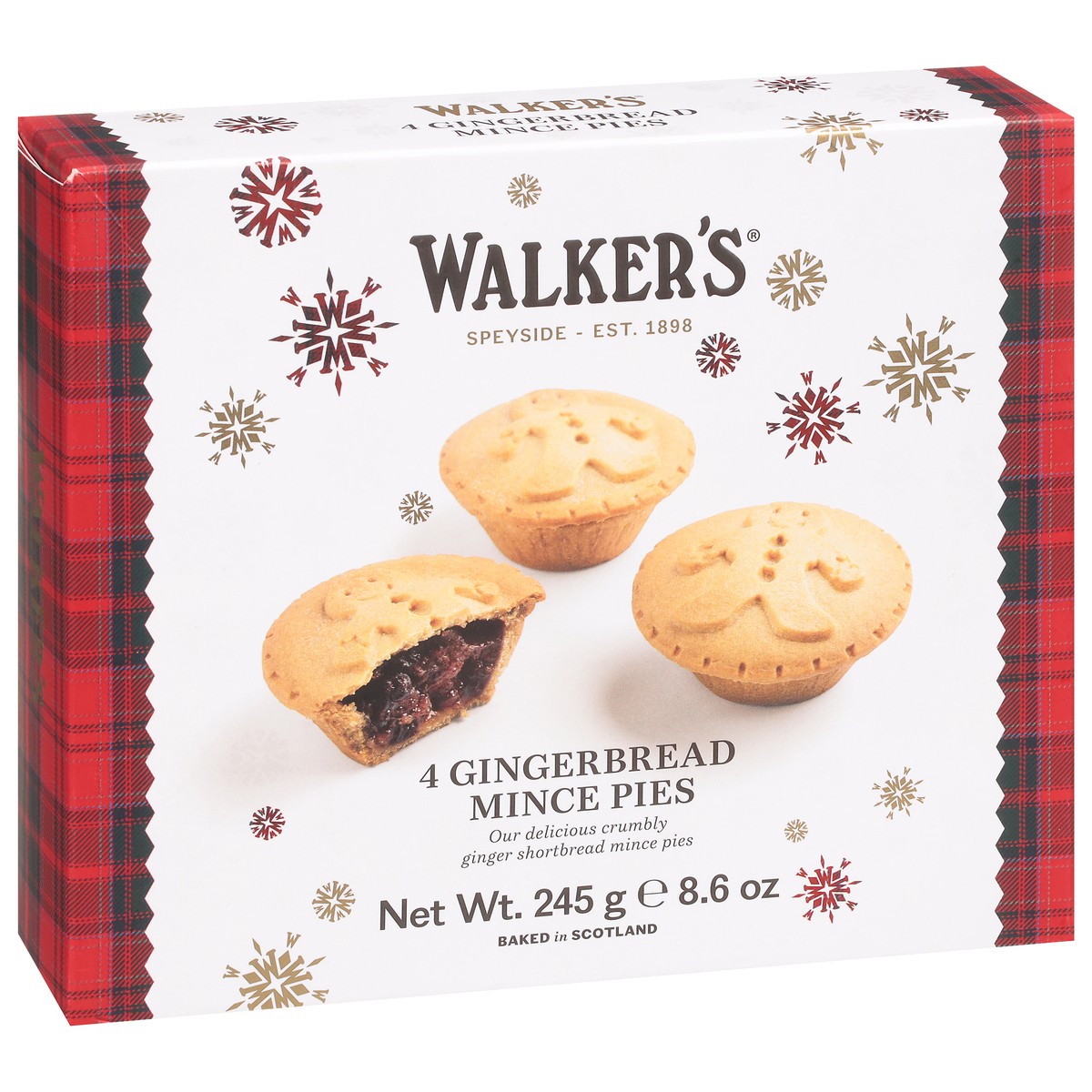 slide 13 of 14, Walkers Gingerbread Mince Pies - 8.6 oz, 8.6 oz
