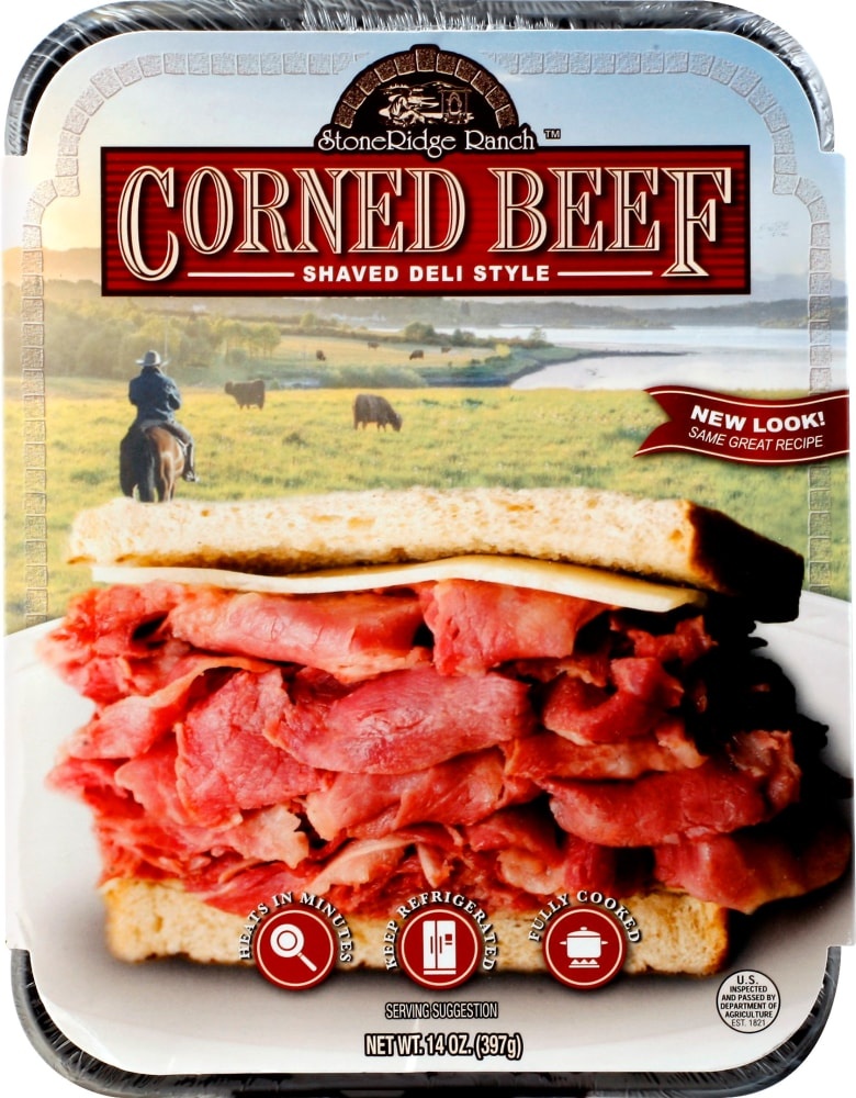 Stoneridge Ranch Shaved Deli Style Corned Beef 14 Oz Shipt