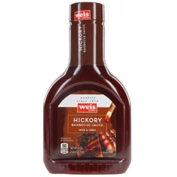 Weis Quality Hickory BBQ Sauce - 18 oz