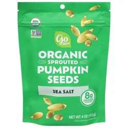 Go Raw Sprouted Organic Sea Salt Pumpkin Seeds 4 oz