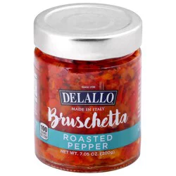 Delallo Roasted Pepper Bruschetta 7.05 oz