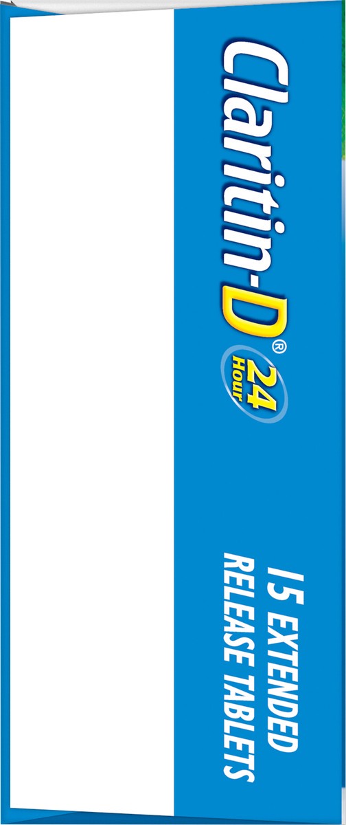 slide 2 of 7, Claritin-D Non-Drowsy Indoor & Outdoor Allergies Allergy Relief Extended Release Tablets, 15 ct