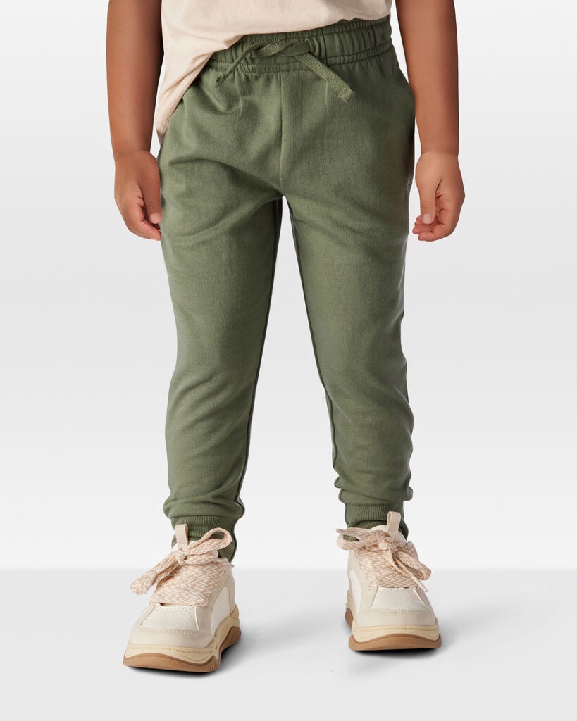 slide 3 of 5, Carter's Toddler Pull-On Drawstring Joggers - Green Green 4T, 1 ct