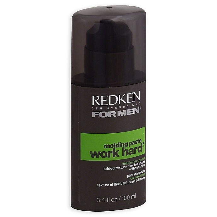 slide 1 of 1, Redken For Men Work Hard Molding Paste, 3.4 oz