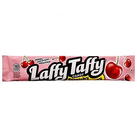 slide 1 of 1, S&T Laffy Taffy Candy Stretchy & Tangy Cherry - Each, 1 ct