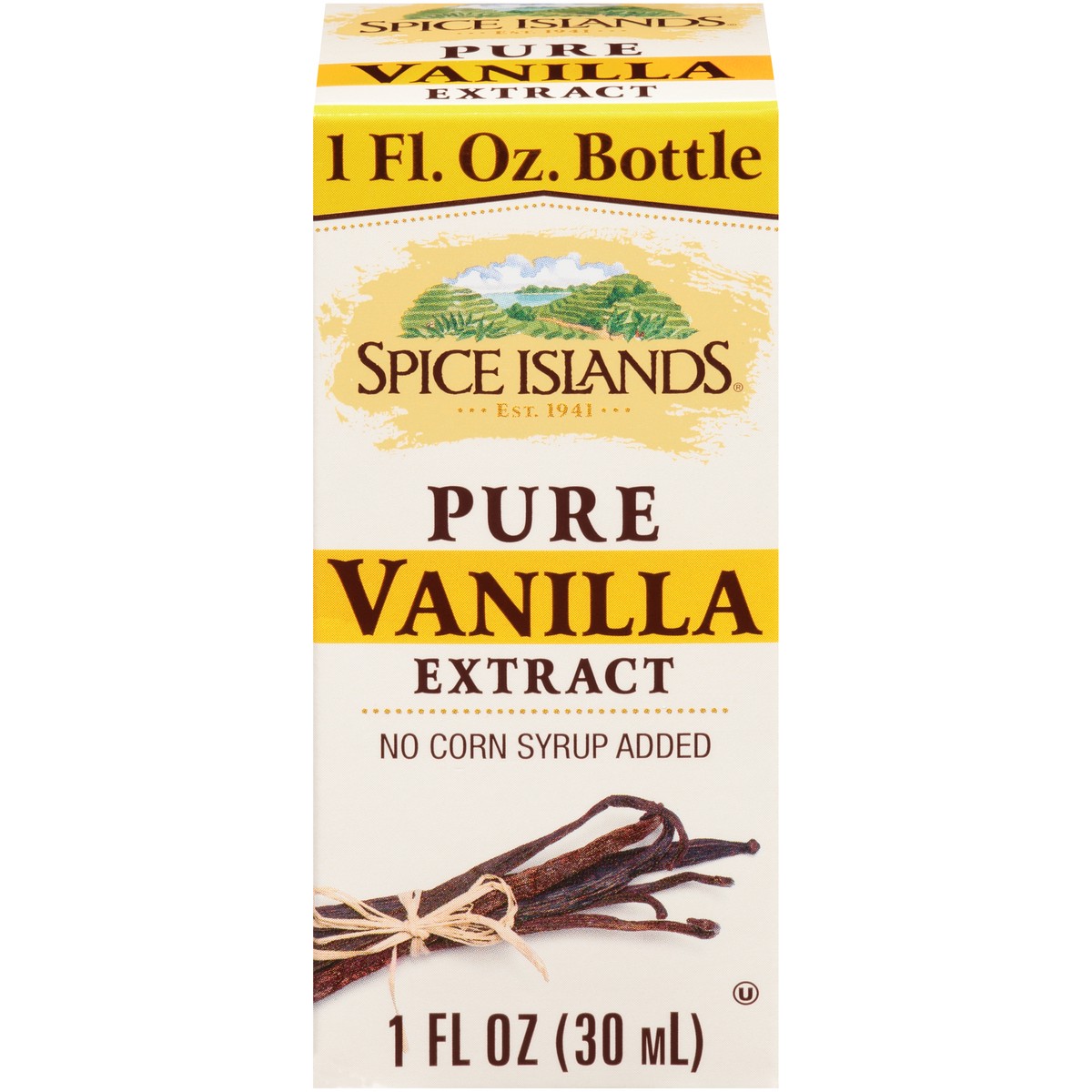 slide 1 of 7, Spice Islands Pure Vanilla Extract 1 oz, 1 fl oz