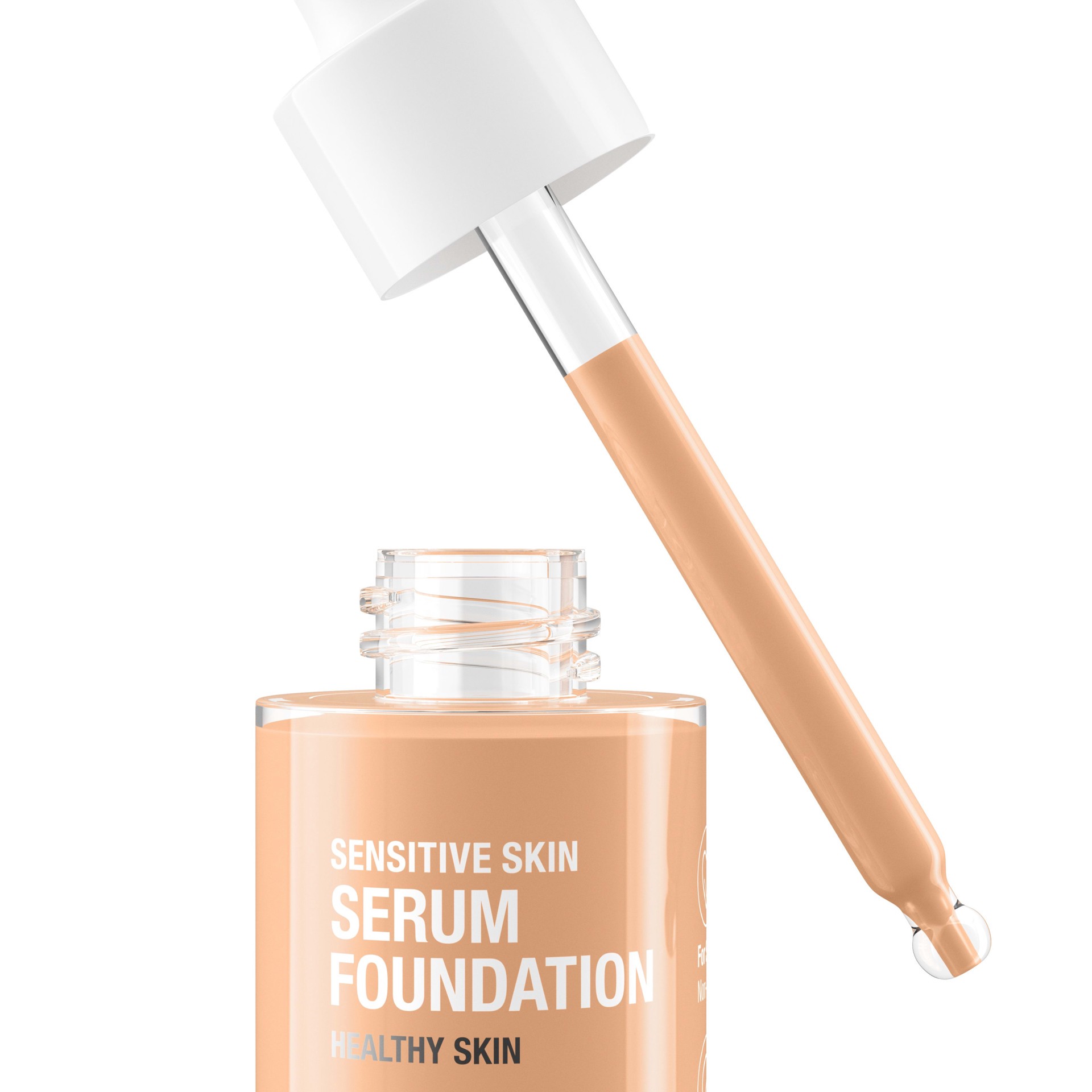 slide 2 of 10, Neutrogena Healthy Skin Medium 02 Pro-Vitamin B5 Sensitive Skin Serum Foundation 1 oz, 1 oz