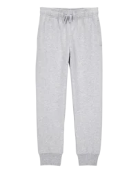 Carter's Kid Pull-On Drawstring Joggers - Grey