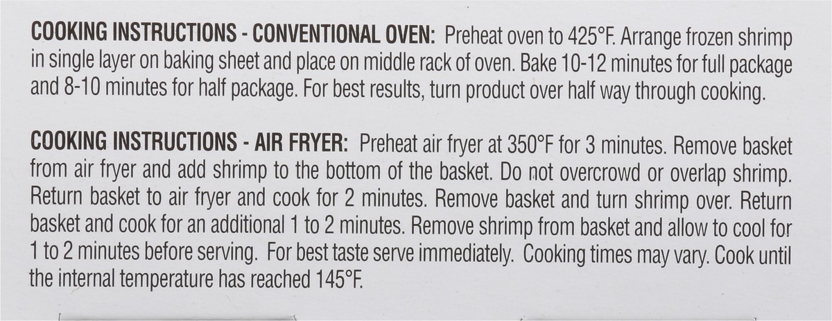 slide 13 of 16, Tastee Choice Jumbo Oven Crispy Popcorn Shrimp 12 oz, 12 oz