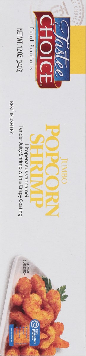 slide 3 of 16, Tastee Choice Jumbo Oven Crispy Popcorn Shrimp 12 oz, 12 oz