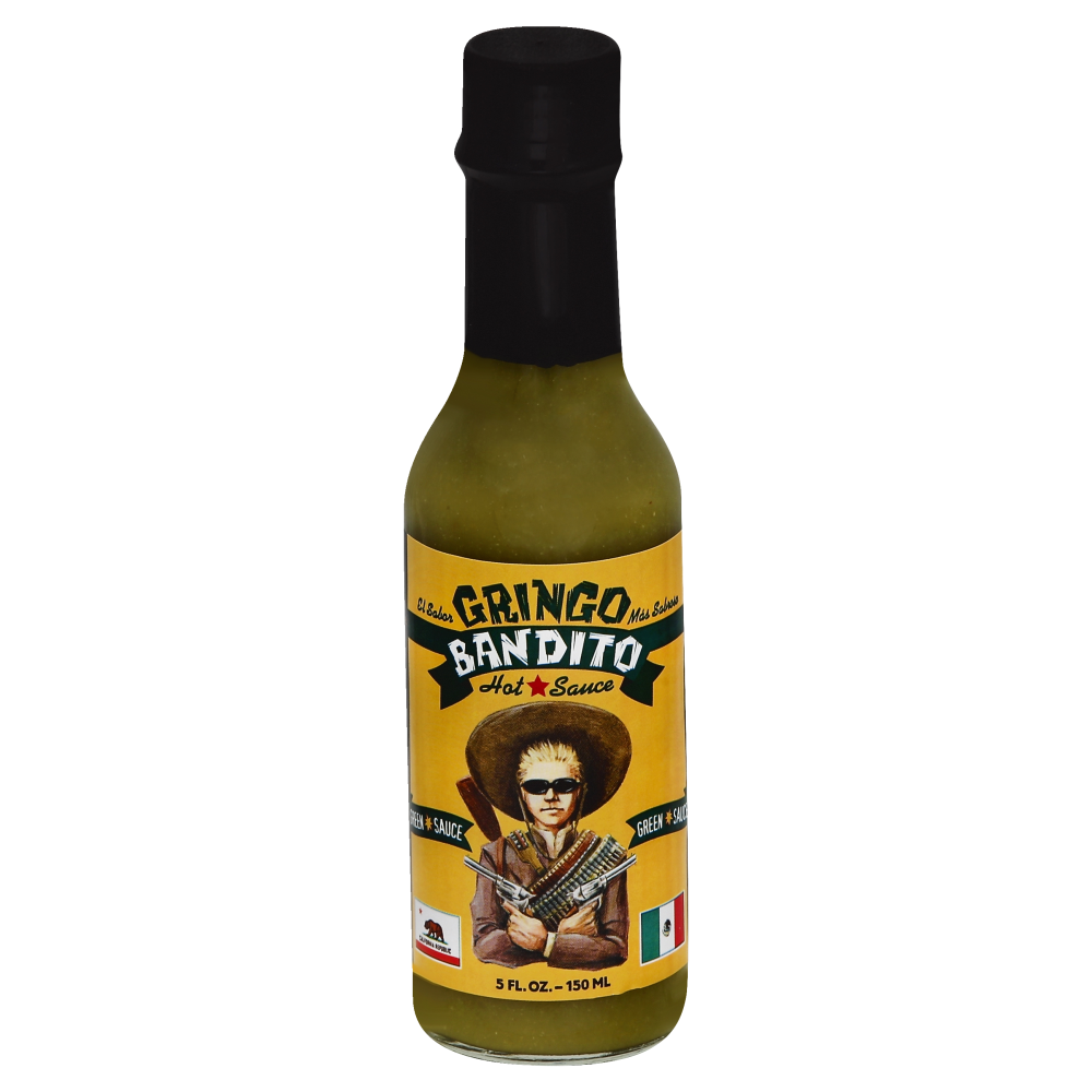 slide 1 of 1, Gringo Bandito Green Habanero Hot Sauce, 5 fl oz