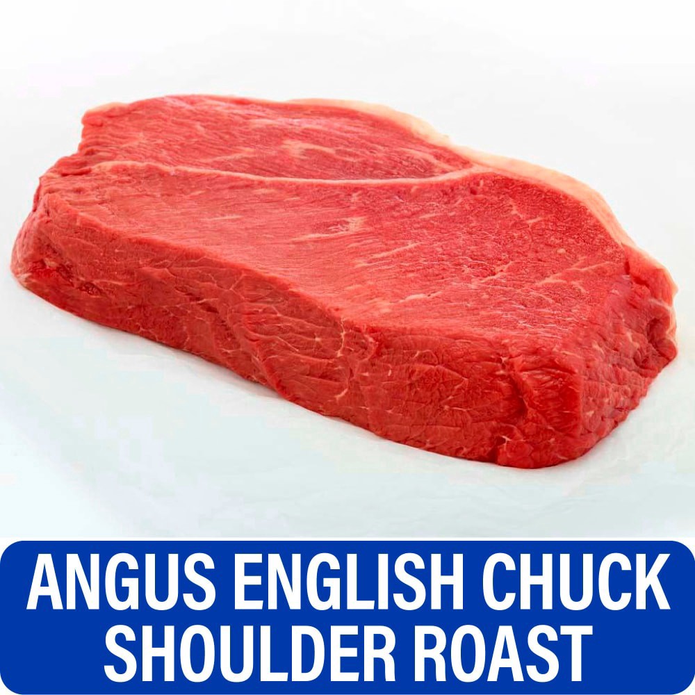 slide 4 of 5, Beef Choice Black Angus Shoulder English Roast 1 Roast, per lb