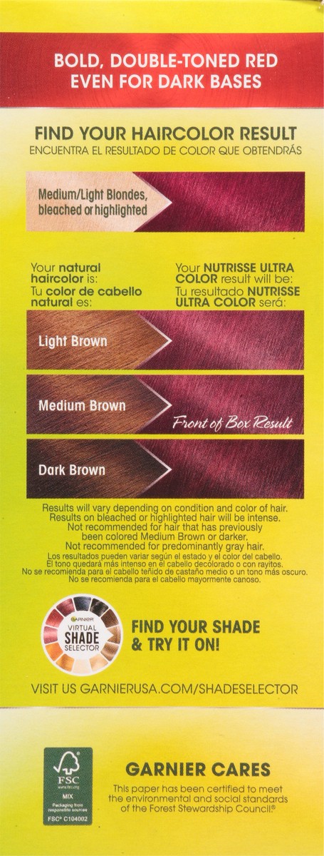 slide 4 of 11, Garnier Ultra Color Cherry Flamingo RP1 Nourishing Permanent Haircolor 1 ea, 1 ct