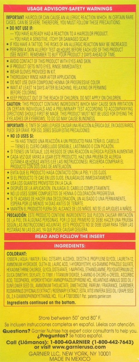 slide 5 of 11, Garnier Ultra Color Cherry Flamingo RP1 Nourishing Permanent Haircolor 1 ea, 1 ct