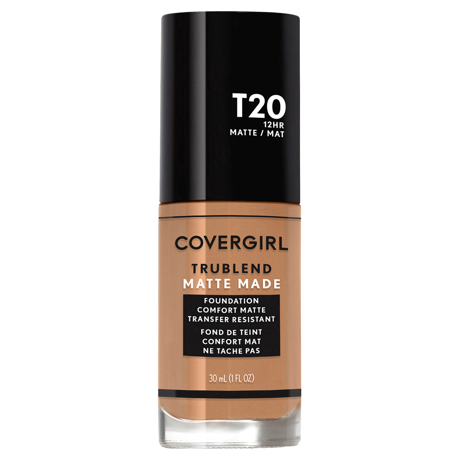 slide 1 of 1, Covergirl Trublend Matte Made Soft Honey Liquid Foundation, 30 ml