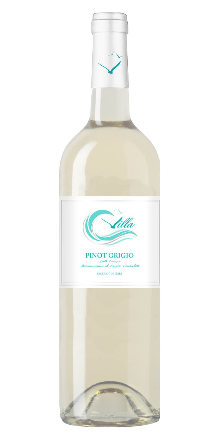 slide 1 of 1, C Villa Pinot Grigio, 750 ml