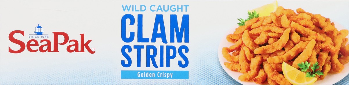 slide 8 of 12, SeaPak Clam Strips Snack Size, 8 oz