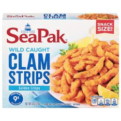 SeaPak Clam Strips Snack Size
