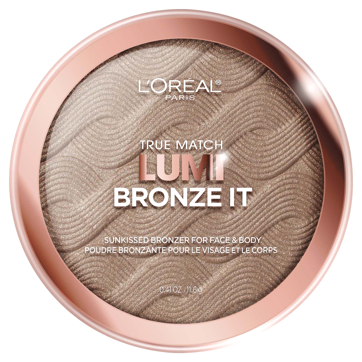 slide 1 of 1, L'Oréal True Matchâ Lumi Bronze It Bronzer For Face And Bo, 0.41 oz