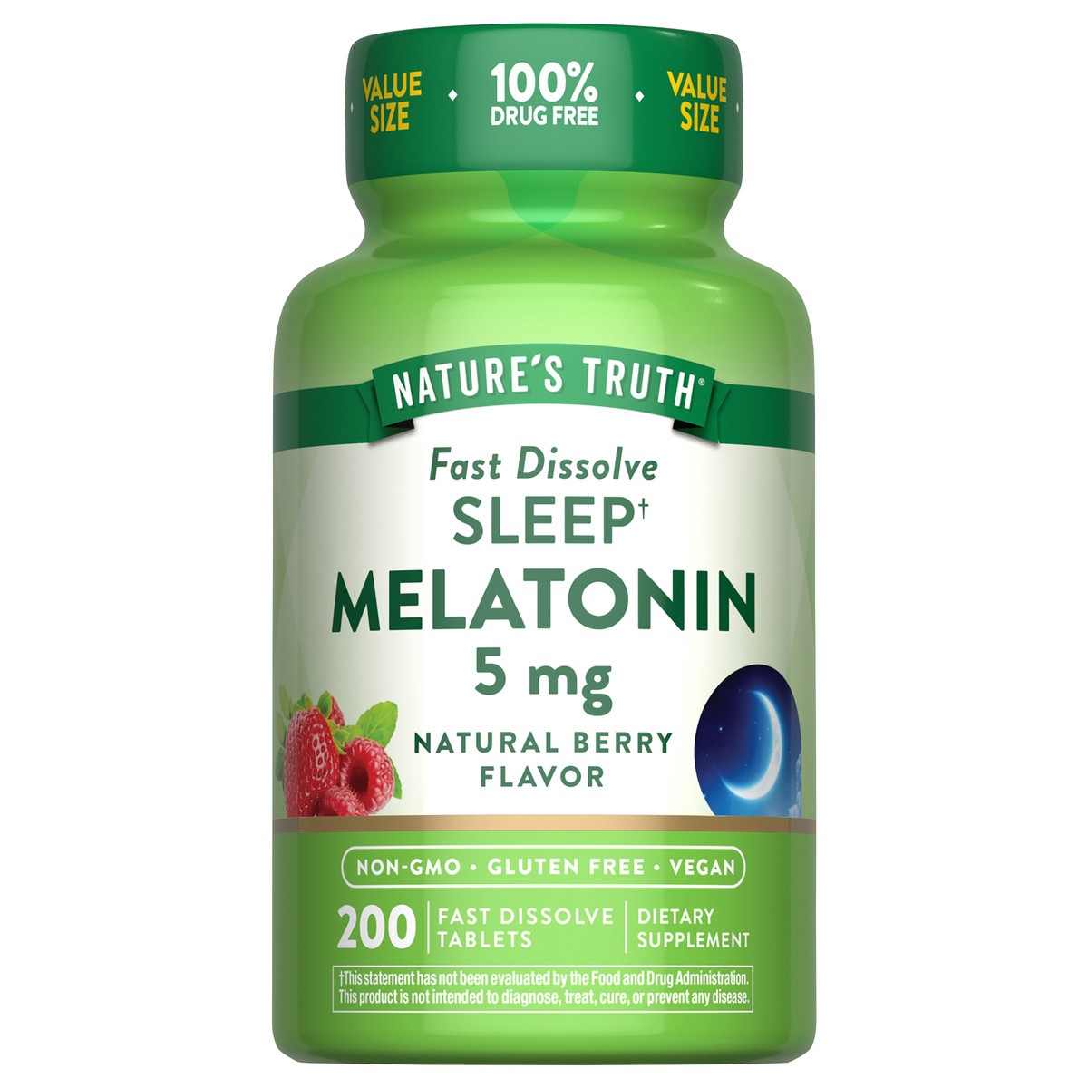 slide 4 of 11, Nature's Truth Melatonin 5 mg 200 Tablets, 200 ct