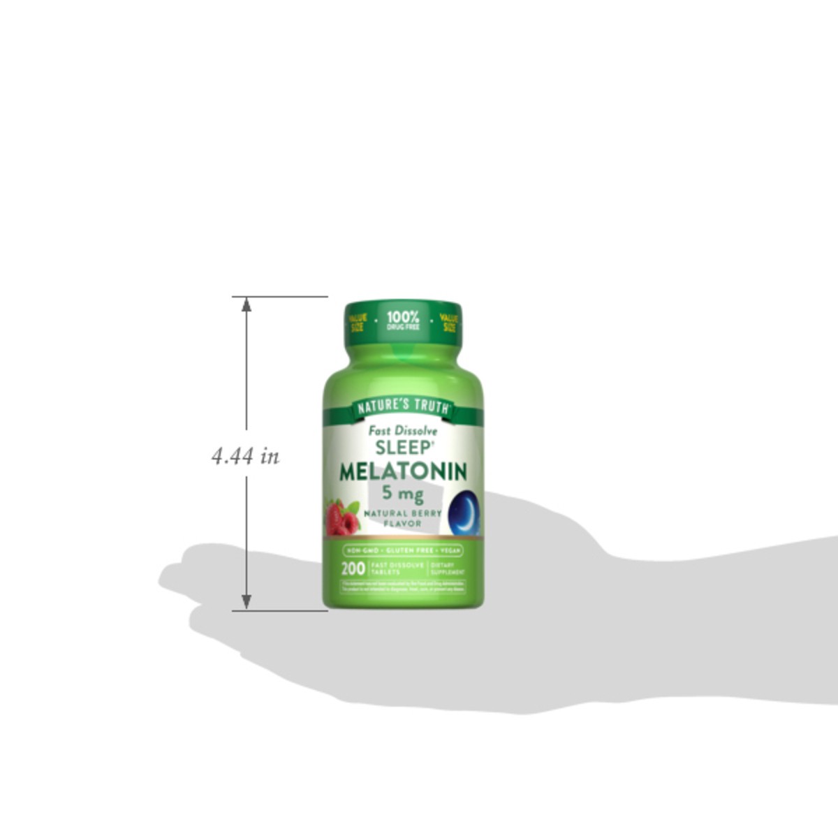 slide 7 of 11, Nature's Truth Melatonin 5 mg 200 Tablets, 200 ct