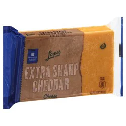 Lowes Foods Extra Sharp Cheddar Cheese Chunk