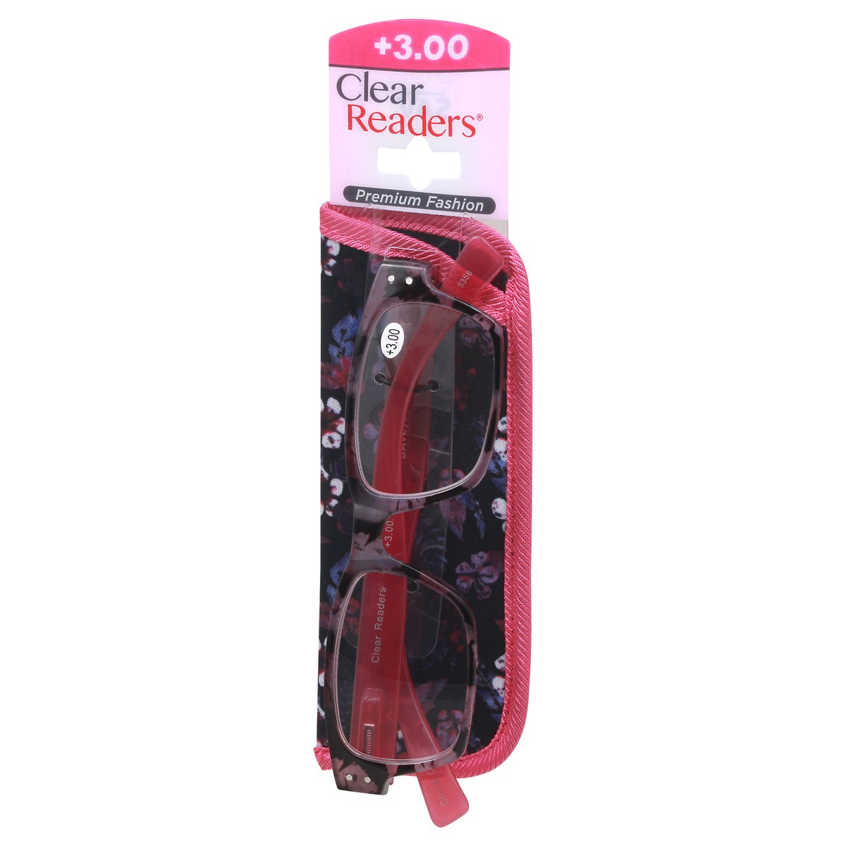 slide 7 of 9, Clear Readers Premium Fashion +3.00 Eyeglasses 1 ea Card, 1 ct