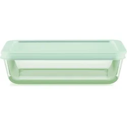 Pyrex Green Ss Tint Rect 3Cup Lid