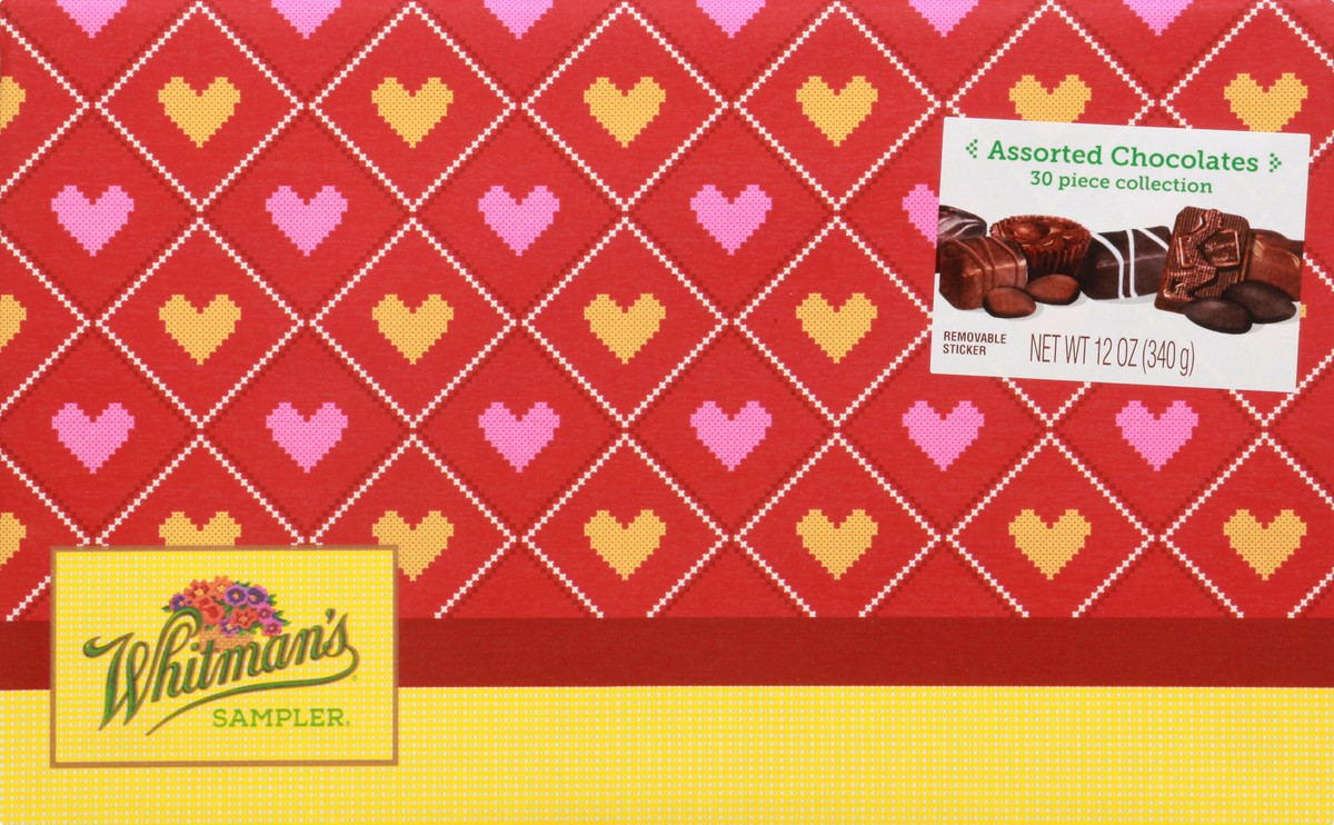 slide 6 of 9, Whitman's Assorted Chocolates 12 oz, 12 oz