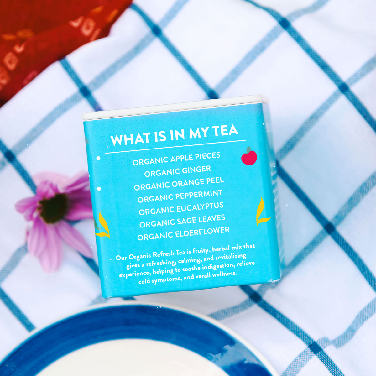 slide 2 of 3, Karma Wellness Kitchen Refresh Tea, 2 oz