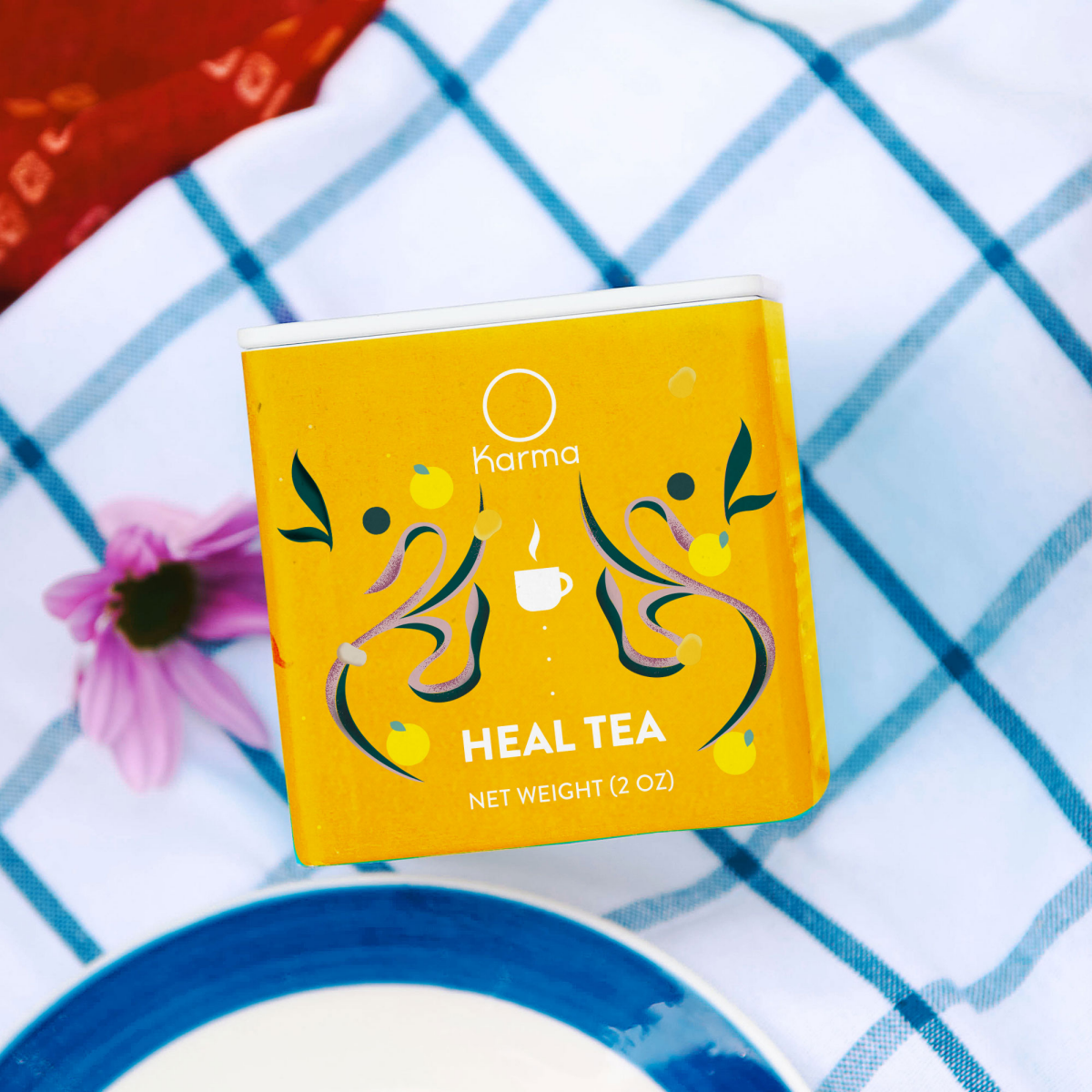 slide 1 of 1, Karma Wellness Kitchen Heal Tea, 2 oz