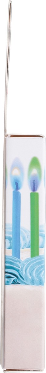 slide 9 of 12, Rainbow Moments Color Flames Birthday Candles with Holders 12 ea, 12 ct