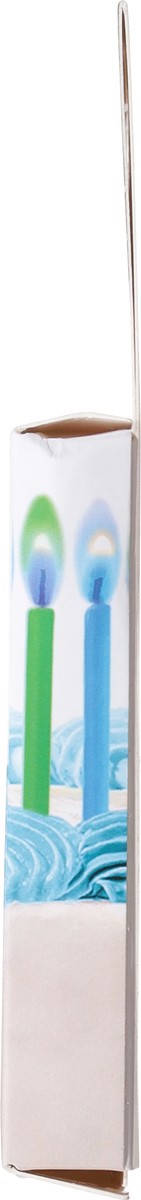 slide 10 of 12, Rainbow Moments Color Flames Birthday Candles with Holders 12 ea, 12 ct