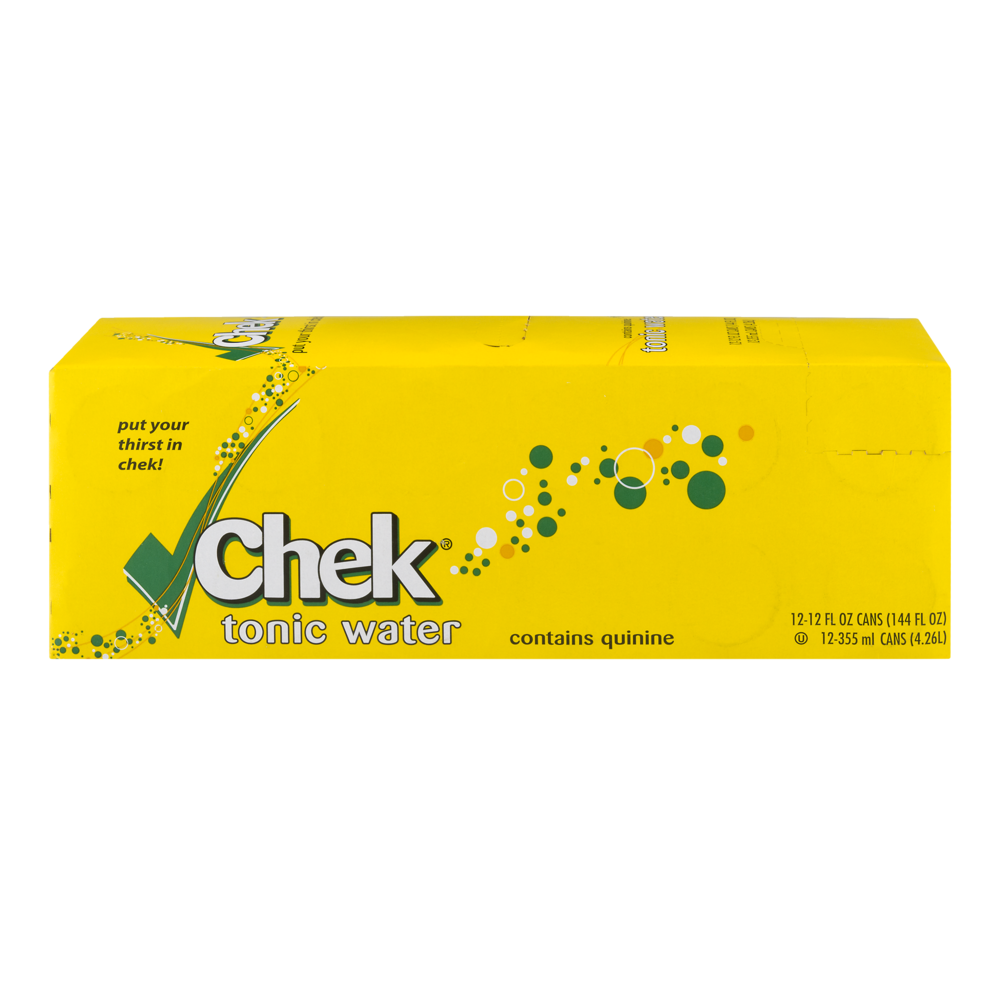 slide 1 of 1, Chek Tonic Water, 12 ct; 12 fl oz