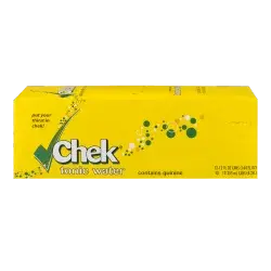 Chek Tonic Water - 12 ct; 12 fl oz