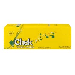 Chek Tonic Water - 12 ct; 12 fl oz