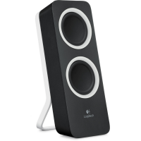 slide 3 of 7, Logitech z200 Multimedia Speakers, Midnight Black, 1 ct