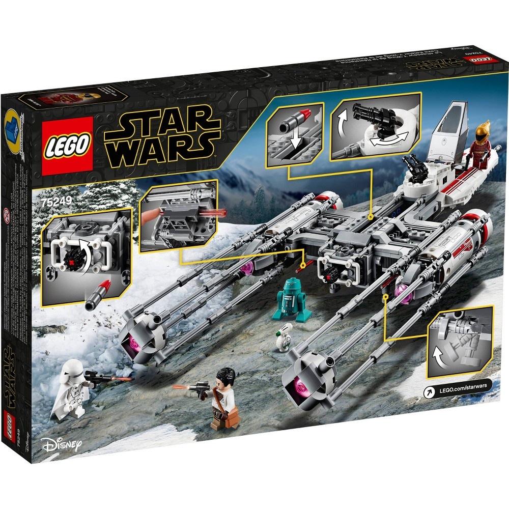 slide 4 of 7, LEGO Star Wars: The Rise of Skywalker Resistance Y-Wing Starfighter 75249 New Advanced Collectible Starship Model Building Kit, 1 ct