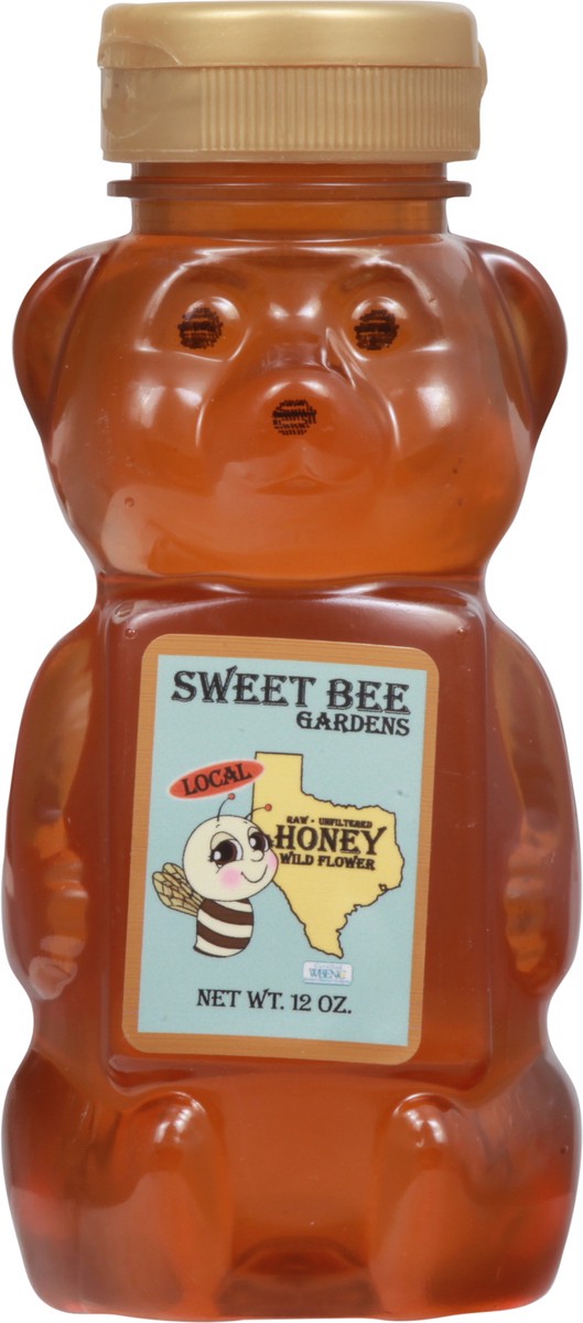 slide 4 of 12, Sweet Bee Gardens Wild Flower Raw Unfiltered Honey 12 oz, 12 oz